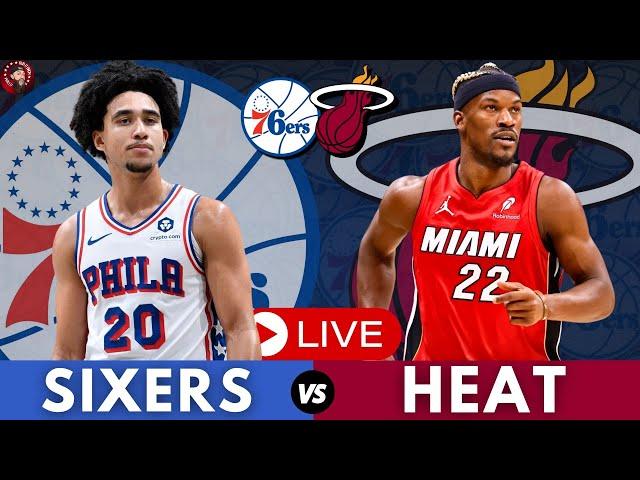 Philadelphia 76ers vs Miami Heat Play-By-Play & Live Scoreboard