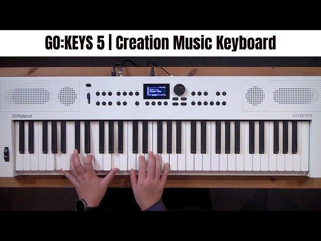 Roland GO:KEYS 5 Sound Demos