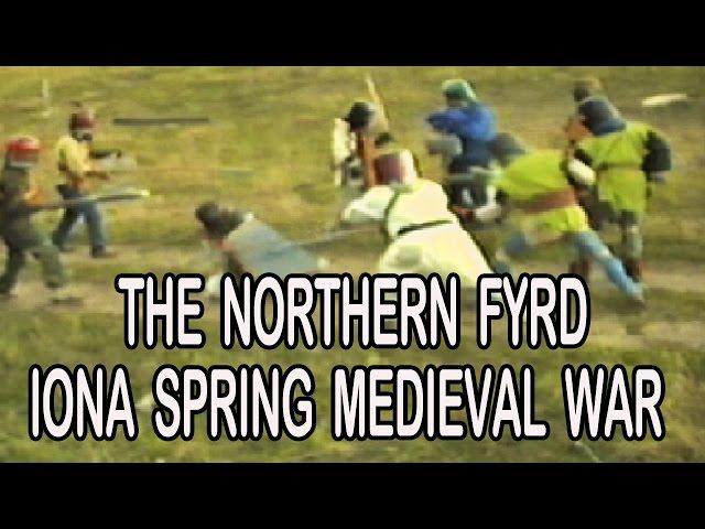 Medieval Recreation War 1980's New York's Northern Fyrd - Markland Medieval Mercenaries