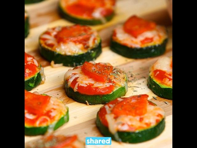 Zucchini Pizza Bites