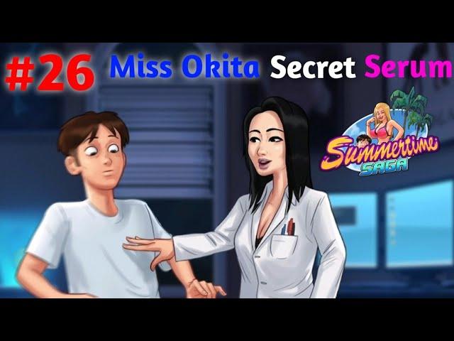 Miss Okita Secret Serum || Summertime Saga v0.20.11 || no commentary