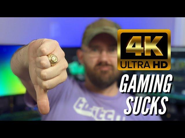 Three Reasons Why 4K Gaming Sucks | FPS, Builds, and Compromises