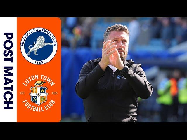 Rob Edwards on the 1-0 win at Millwall | Post-Match