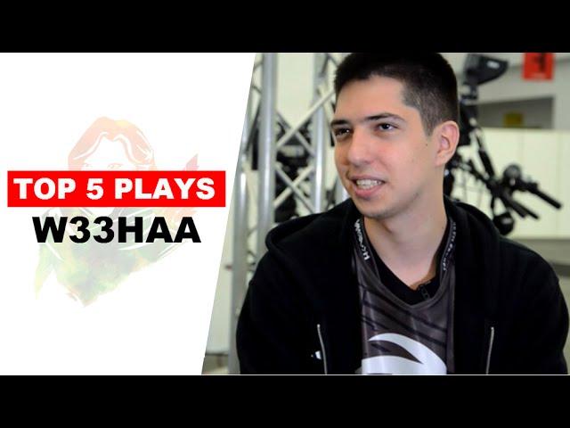 w33haa - Top 5 Plays Ever ● Dota 2 | HD