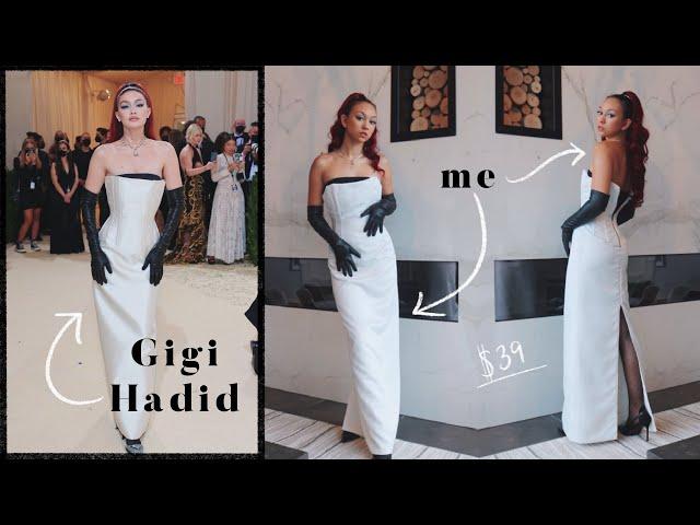 Recreating Gigi Hadid's Met Gala Look for $39