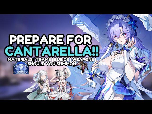 PREPARE FOR CANTARELLA!! Ascension Materials, Teams, Builds & Overall Value!! | Wuthering Waves