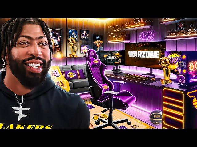 We Built Anthony Davis His DREAM Gaming Room!