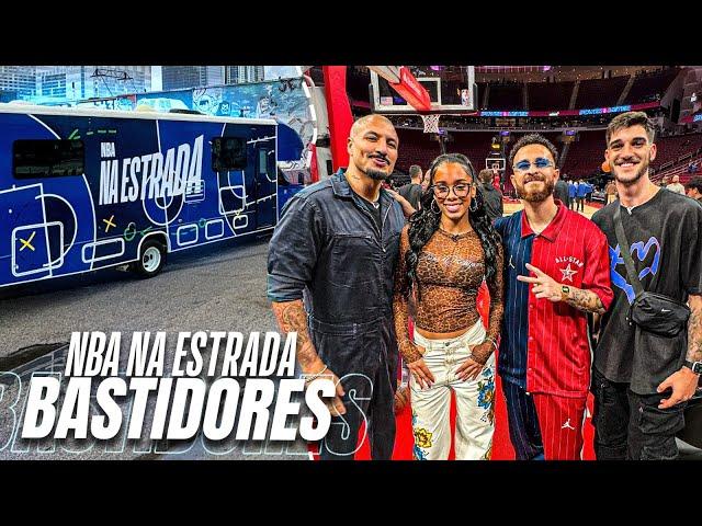 BASTIDORES DA 3ª TEMPORADA DO NBA NA ESTRADA! (VLOG)