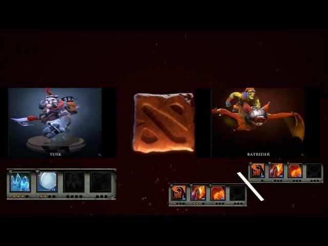 Связки Dota 2. Связки героев на линии Tusk и Batrider