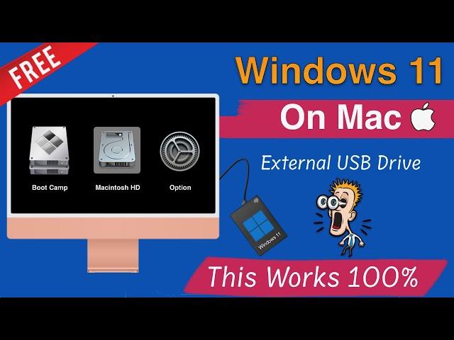 Install Windows 11 on Mac | Dual Boot macOS Ventura and Windows 11 on Mac |  This Works 100%  | 2024