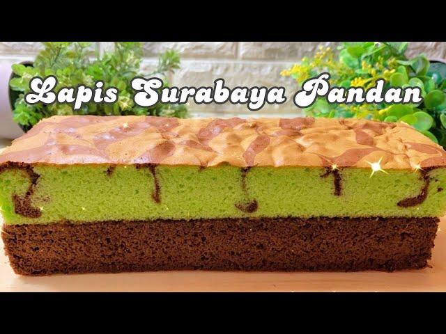 Kue Lapis Surabaya Pandan