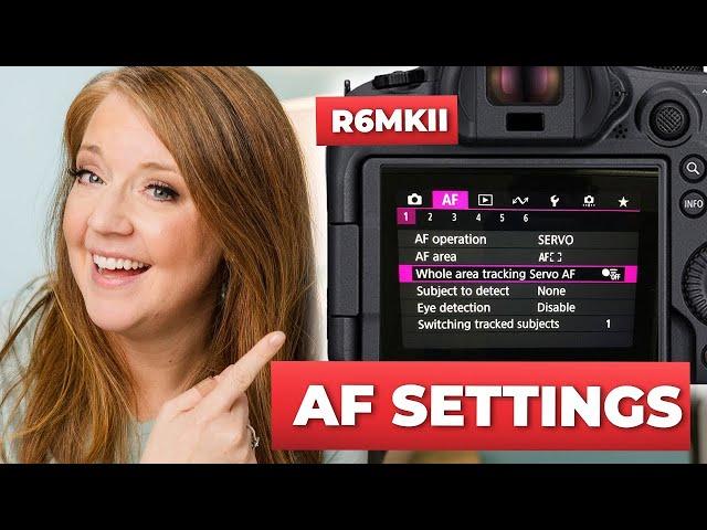 R6MKII AF Settings for Wedding Photography