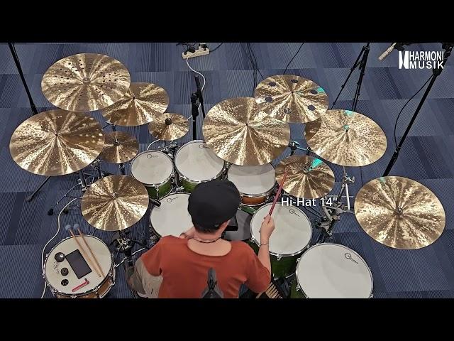 Aisen cymbals Artist Series sound demo