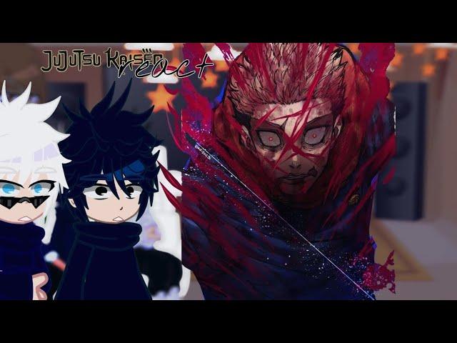 Jujutsu sorcerers react to Itadori Yuji (Villain Itadori)//Jujutsu kaisen GACHA CLUB heian era