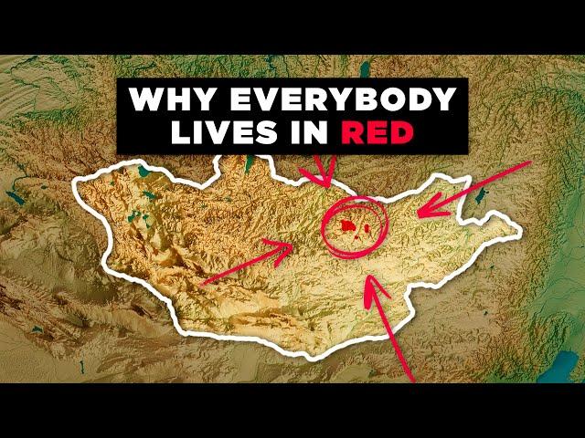 Why 99.7% of Mongolia is Completely Empty