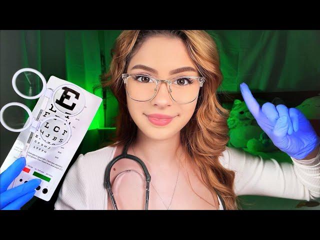 ASMR FASTEST Cranial Nerve Exam Doctor Roleplay EVER ️Medical Examination, Eye, Light, Ear Test