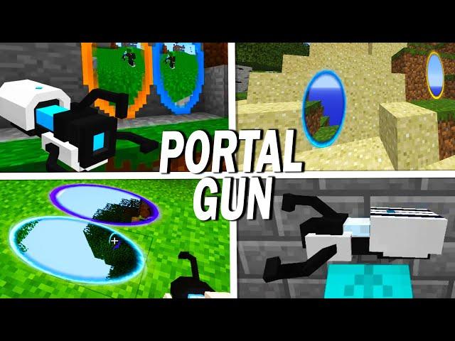 Portal Gun (Minecraft Mod Showcase 1.12.2)