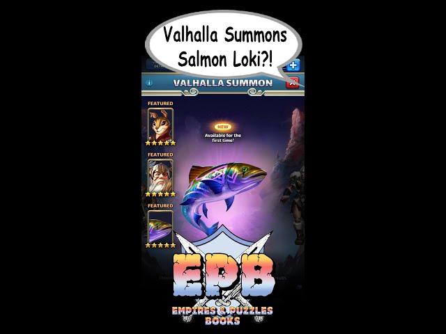 Valhalla Summons — Salmon Loki — Empires and Puzzles Books