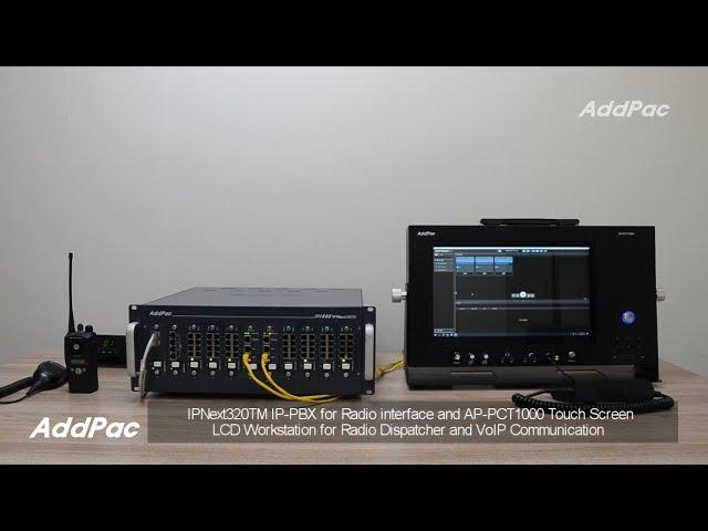 IPNext320TM IP-PBX for Radio interface & AP-PCT1000 Radio Dispatcher and VoIP Communication(디스패쳐시스템)