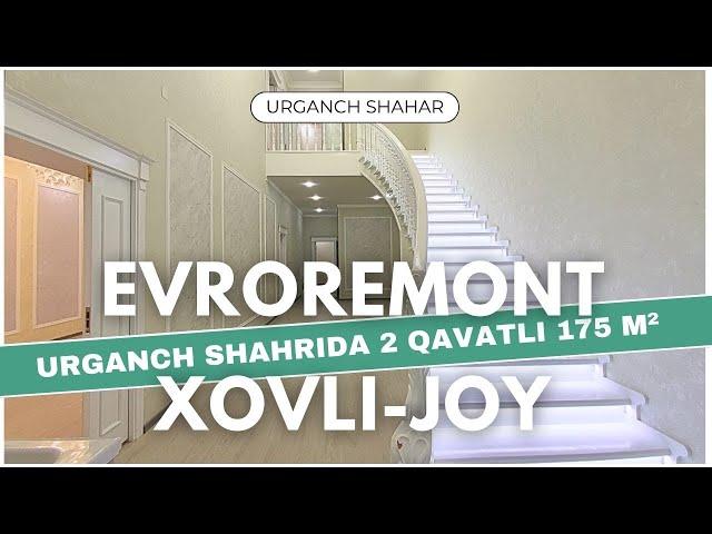 Evroremont 2 qavatli xovli-joy sotuvda#uyjoy