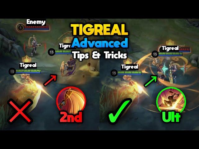 Advanced Tips & Tricks For Tigreal 2024 - Tigreal Guide | Mobile Legends