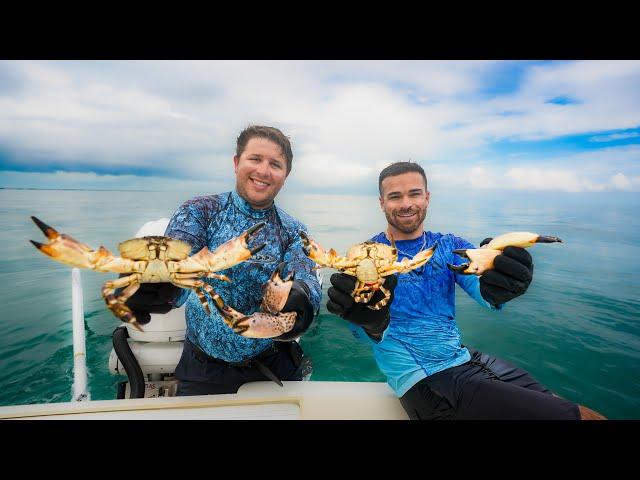 Stone Crabbing with LIFE BY THE BOW | Florida Keys Stone Crab Catch Clean Cook