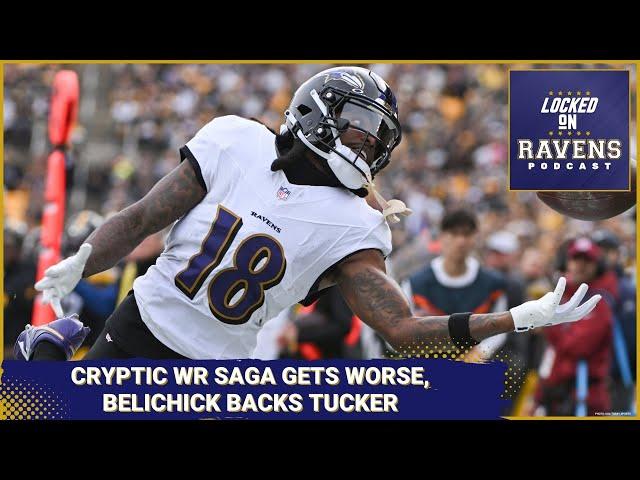 Baltimore Ravens cryptic WR saga worsens as John Harbaugh speaks, Bill Belichick backs Justin Tucker