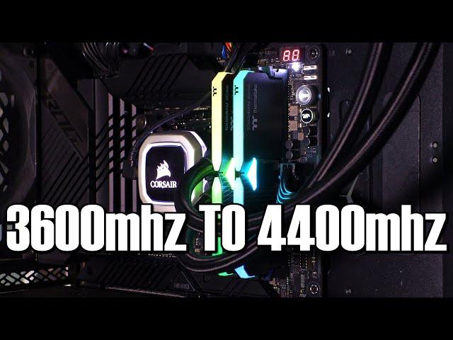 DDR4 3600mhz to 4400mhz Beginner Overclocking Guide