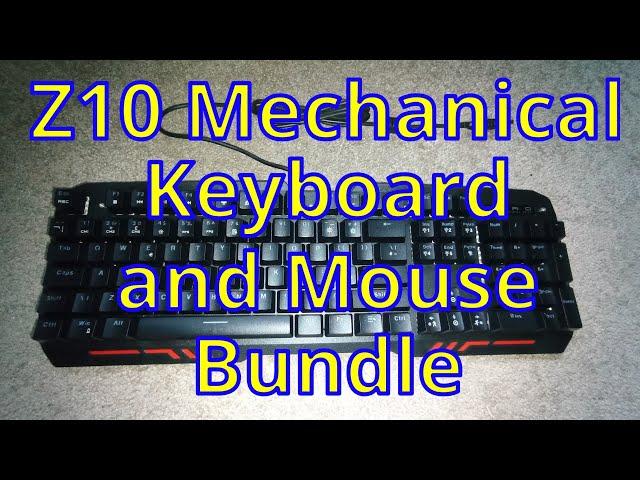 Z10 Keyboard and Mouse Combo