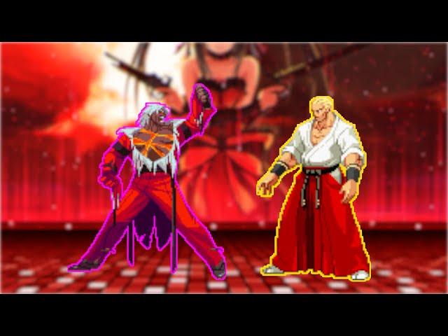 GOD RUGAL VS GEESE HOWARD | KOF MUGEN