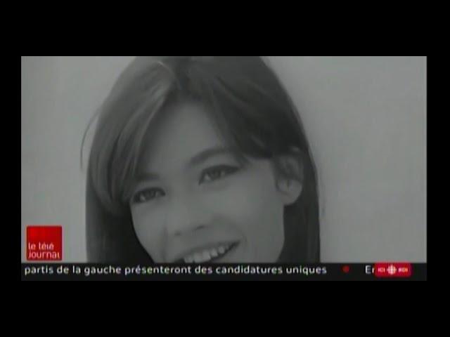 Téléjournal RDI 2024 06 11 Décès de Françoise Hardy à 80 ans.