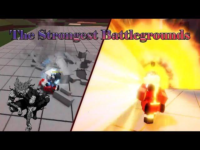 ИГРАЮ В THE STRONGEST BATTLEGROUNDS ЗА СТИЛЬ ГАРОУ ЧАСТЬ 2!!! НЕПОВЕЗЛО С ПРОТИВНИКАМИ!!!