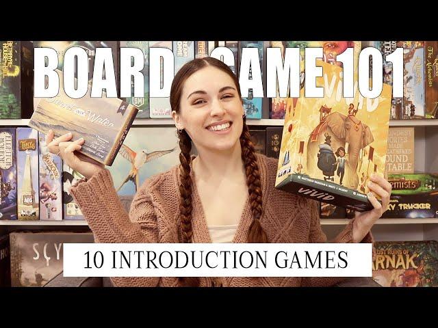 10 INTRO GAMES that are different than the typical! | BOARD GAME 101