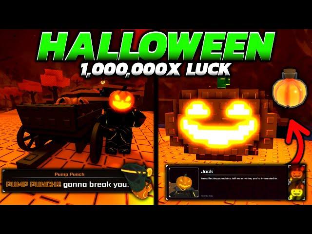 1,000,000X LUCK IN THE NEW HALLOWEEN UPDATE (Sol's RNG)