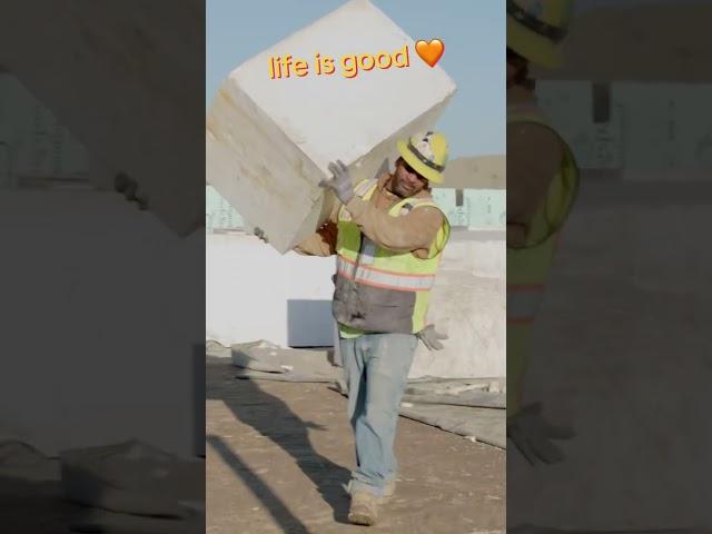 Life is good when you’re a union member - all in a day’s work! #FeelThePower #1U #bluecollar