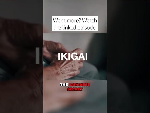 Ikigai: The Japanese Secret to a Happy Life #Shorts