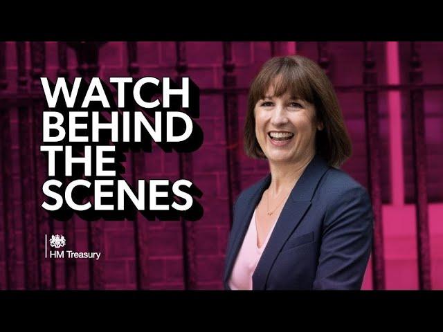 BEHIND THE SCENES: @RachelReevesMP first week as Chancellor of the Exchequer