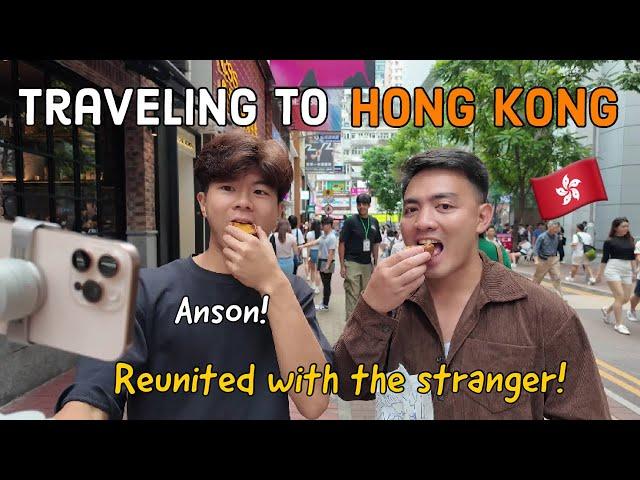 TRAVELING TO HONG KONG : Reunited with Anson!