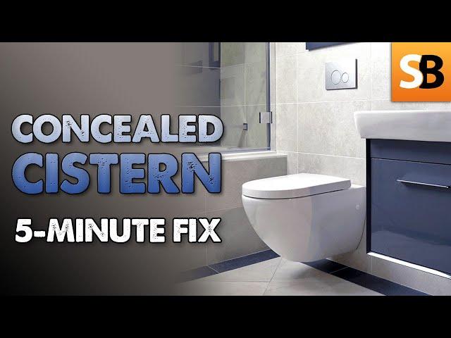 Concealed Cistern Problems? 5-Minute Fix