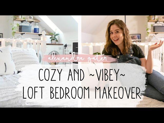 Tiny loft bedroom gets a cozy makeover | Ikea dresser hack | Studio Fix S1 E5