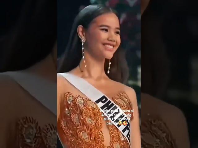 ANDREA AS MS PHILIPPINES PAGLAKI NYA JUST FOR FUN #andrea #beautyqueen #missphilippines