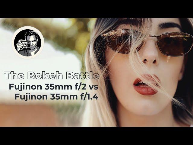 Battle Of The Bokeh: Fuji 35mm F2 Vs. F1.4 Portrait Photography Showdown