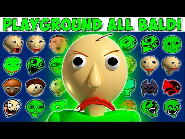 FNF Character Test | Gameplay VS My Playground | ALL Baldi's Basics Test