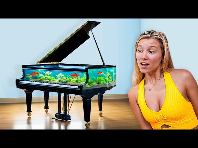 I Turned my Piano into a Fish Tank...