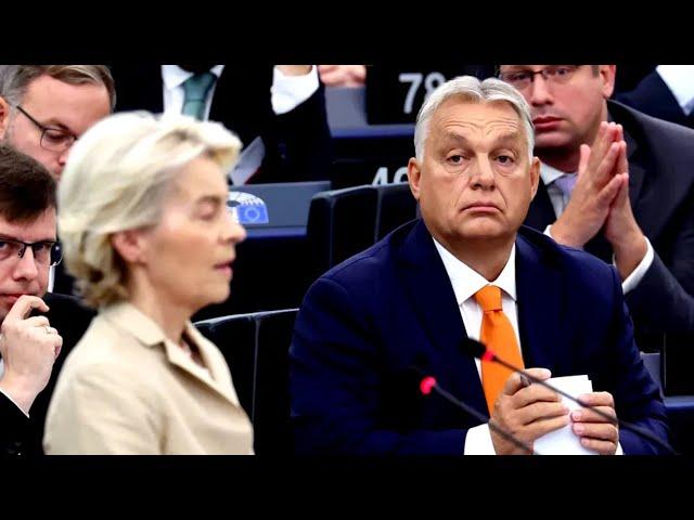 Viktor Orbán and Ursula von der Leyen clash in fiery debate at European Parliament! Who wins?