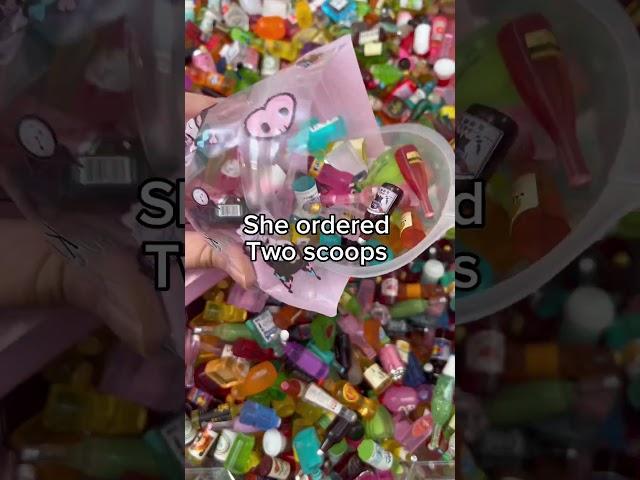 Asmr packing order #asmr #miniature #minibottles #mini #satisfying