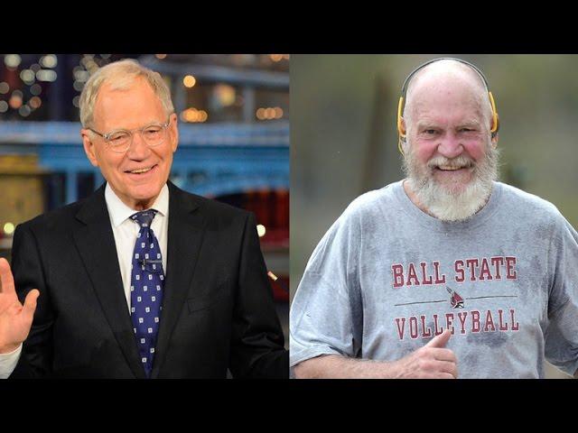 David Letterman Is Bald, Bearded and Unrecognizable in New Pics On a Jog