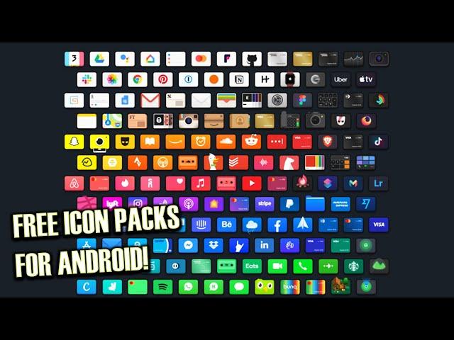 Best FREE Icon Packs on Play Store!