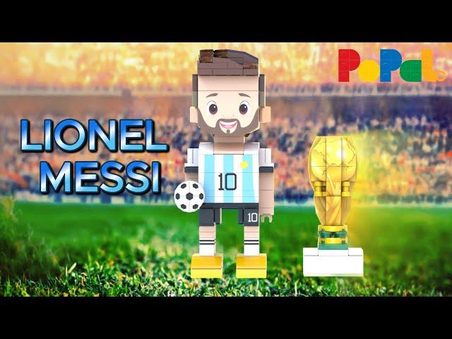 Lionel Messi Figure from Popal Showcase #messi #messifans #lego #soccer #football