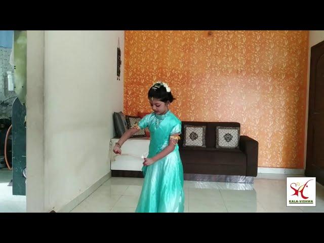 KV A28 Arunima Pal Nagpur Maharashtra Kalavishwa Online Classical Kathak Dance Competition 2020